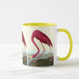 American Flamingo, John James Audubon Mug