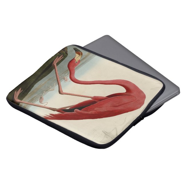 American Flamingo Laptop Sleeve (Front Top)
