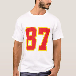 American Football 87 Number Shirt