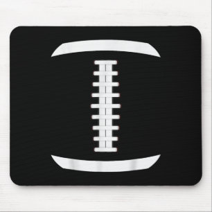 American Football Ball Costume Lace Up Thanksgivin Mouse Pad
