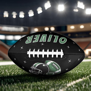 American Football Ball Helmet Cartoon Image Name