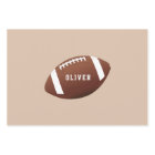American Football Ball Pattern Kids Birthday