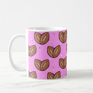 American Football Balls In Heart Shape Coffee Mug