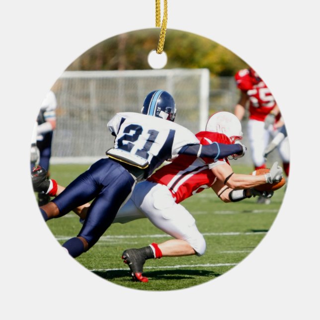 American Football Christmas Ornaments (Front)