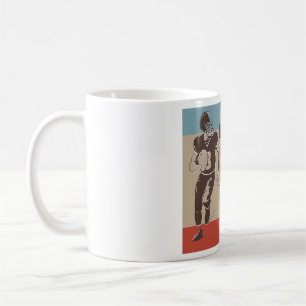 american football coffee mug
