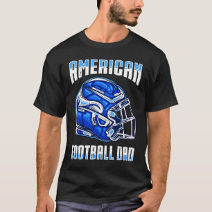 American Football Dad Quaterback Kicker For Men Wo T-Shirt