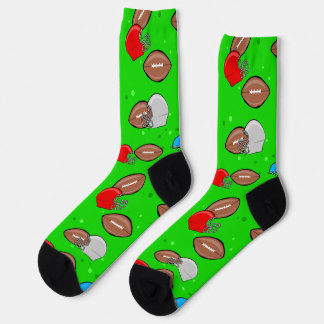 American Football Design Socks