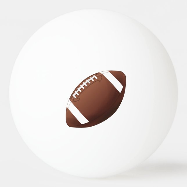 American football dive "We have touchdown", Ping Pong Ball (Front)