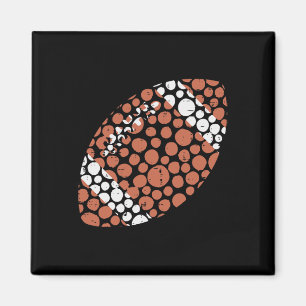 American Football Dots International Dot Day Men B Magnet