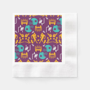 American Football Fan  Napkin
