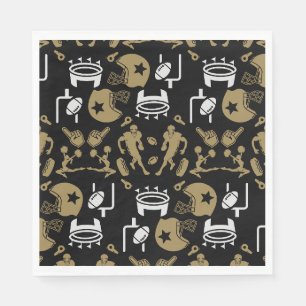 American Football Fan Napkin