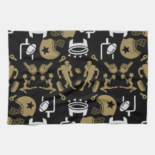 American Football Fan  Tea Towel