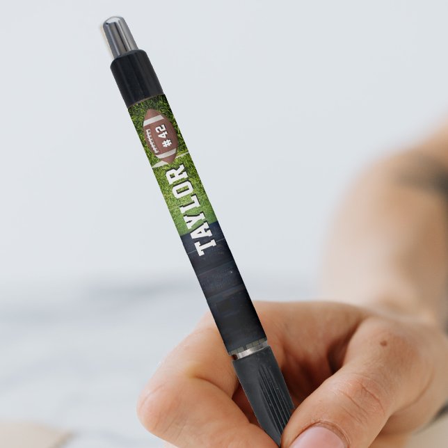 American Football Field Name Team Jersey Number (American football field ink pen)