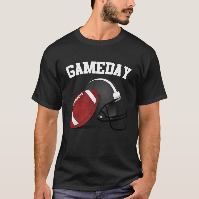 American Football Game Day T-Shirt (Front)