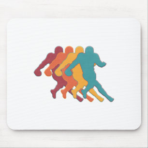 American football gift for football lovers mouse pad
