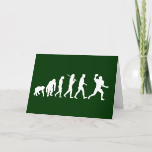 American football gifts for football players card