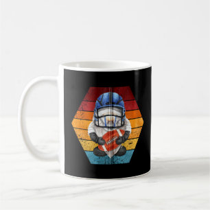 American Football Gnome Vintage Motif For Kids Coa Coffee Mug
