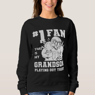 American Football Grandfather  Footballer Football Sweatshirt