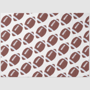 American Football Gridiron Ball Pattern Tissue Paper