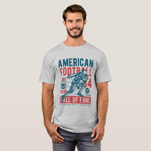 AMERICAN FOOTBALL - HALL OF FAME T-Shirt (Front Full)