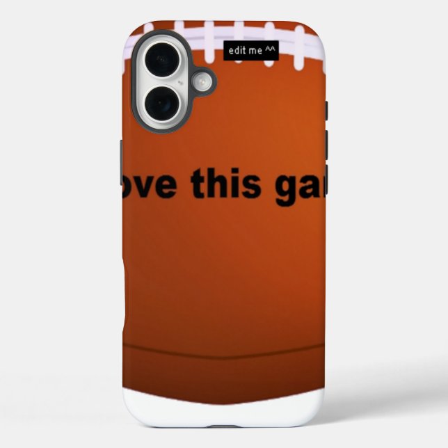 American Football: I Love This Game Case-Mate iPhone Case (Back)