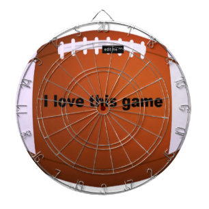 American Football: I Love This Game Dartboard