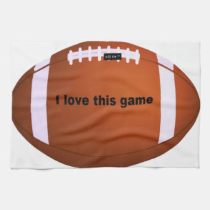 American Football: I Love This Game Tea Towel