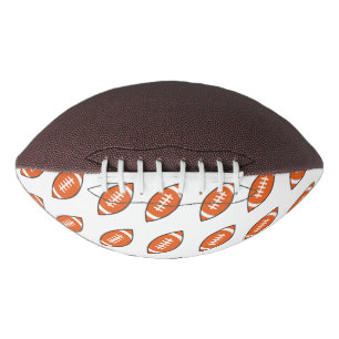 American football illustration pattern