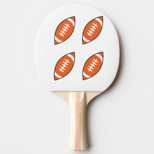 American Football Illustrations Ping Pong Paddle