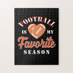 American Football Is My Favourite Season Jigsaw Puzzle