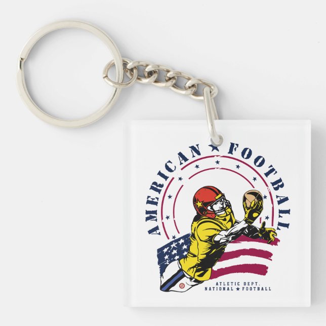 AMERICAN FOOTBALL KEY RING (Front)