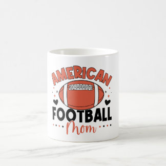 AMERICAN FOOTBALL MOM COFFEE MUG