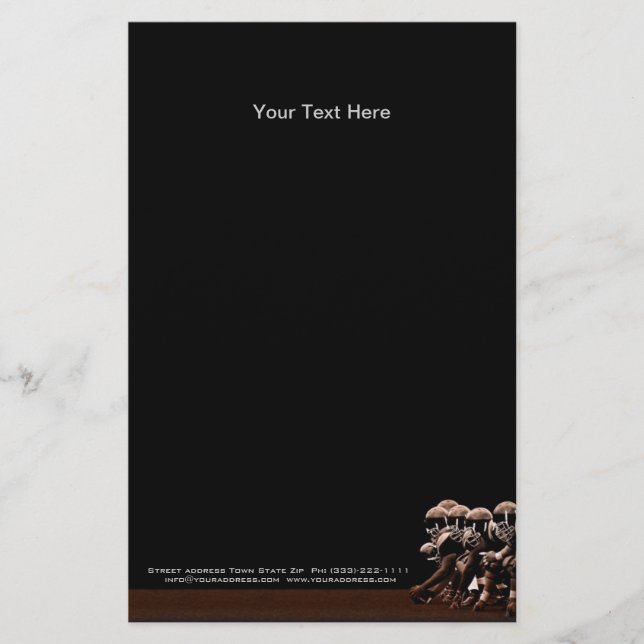 American Football Office Supply - Flyer (Front)