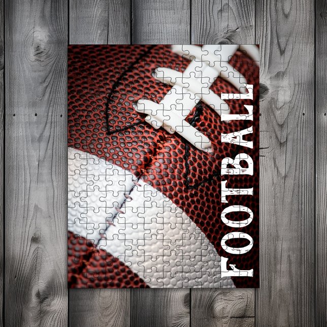 American Football Photo Close-up Jigsaw Puzzle (Creator Uploaded)