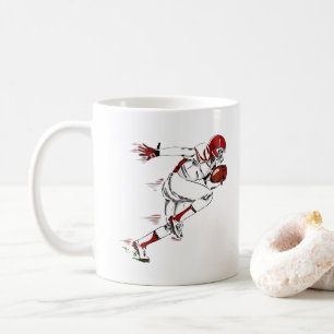 American Football Player  Coffee Mug