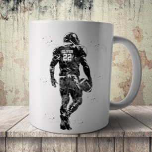American Football Player Coffee Mug