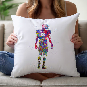 American Football Player Cushion