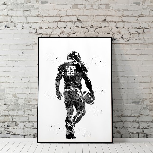 American Football Player Poster (Creator Uploaded)