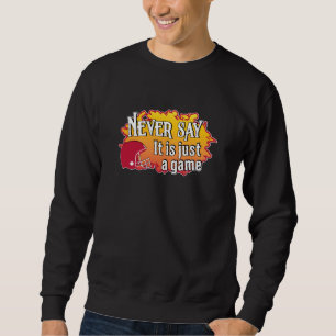 American Football Player Team Sports Game USA Gift Sweatshirt