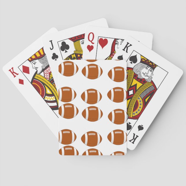 american football playing cards (Back)
