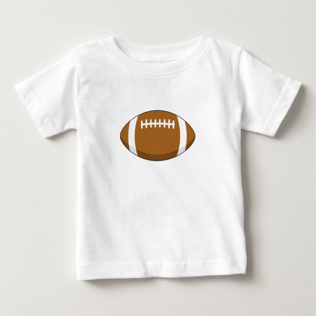 American Football Rugby Ball Baby T-Shirt (Front)