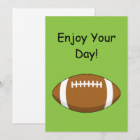 American Football Rugby Ball Personalise