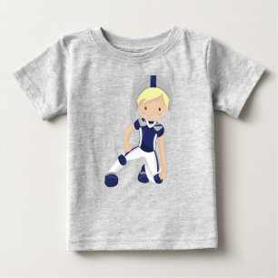 American Football, Rugby, Cute Boy, Blonde Hair Baby T-Shirt