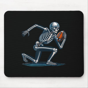 American Football Skeleton Boys Men Football Fan H Mouse Pad