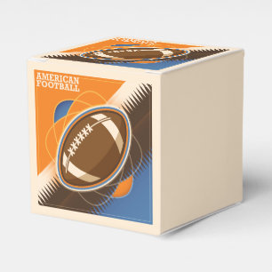 American Football Sport Ball Game Favour Box