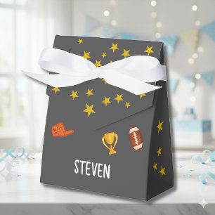 American football sport ball kids birthday favour box