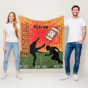 American Football - Sport Game Fleece Blanket