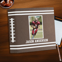 American Football Sport Portrait Photo Scrapbook