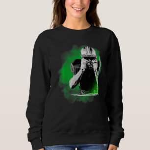 American Football Sports Green Player  Sweatshirt