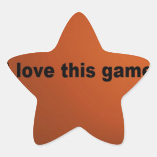 American football star sticker